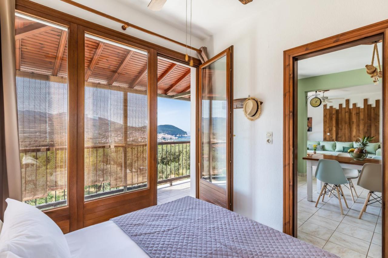 Giasemi Apartments Skopelos Town Bagian luar foto