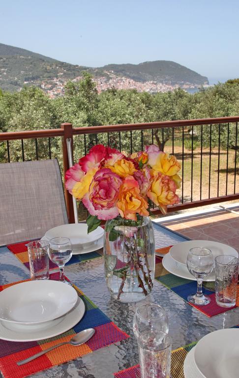 Giasemi Apartments Skopelos Town Bagian luar foto