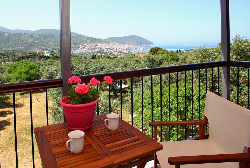 Giasemi Apartments Skopelos Town Bagian luar foto